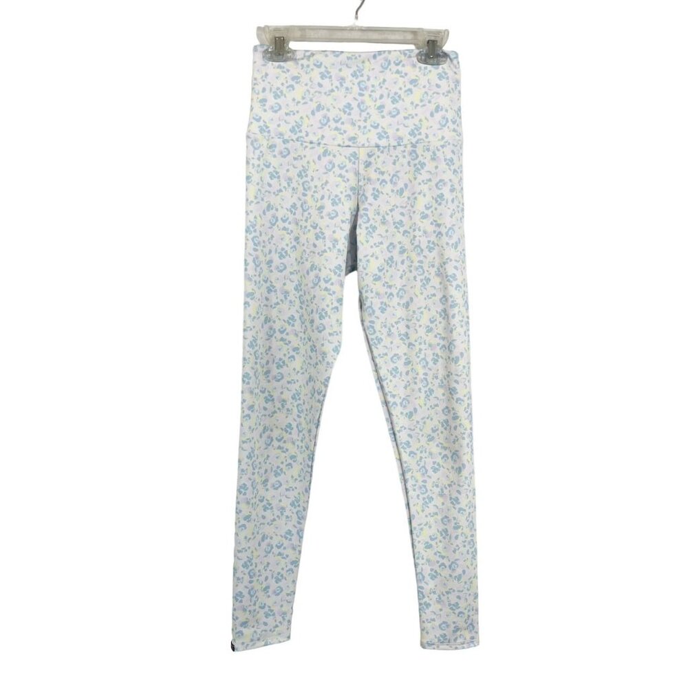 Onzie High Rise Leggings‎ in English Garden Pastel Floral - Size XS